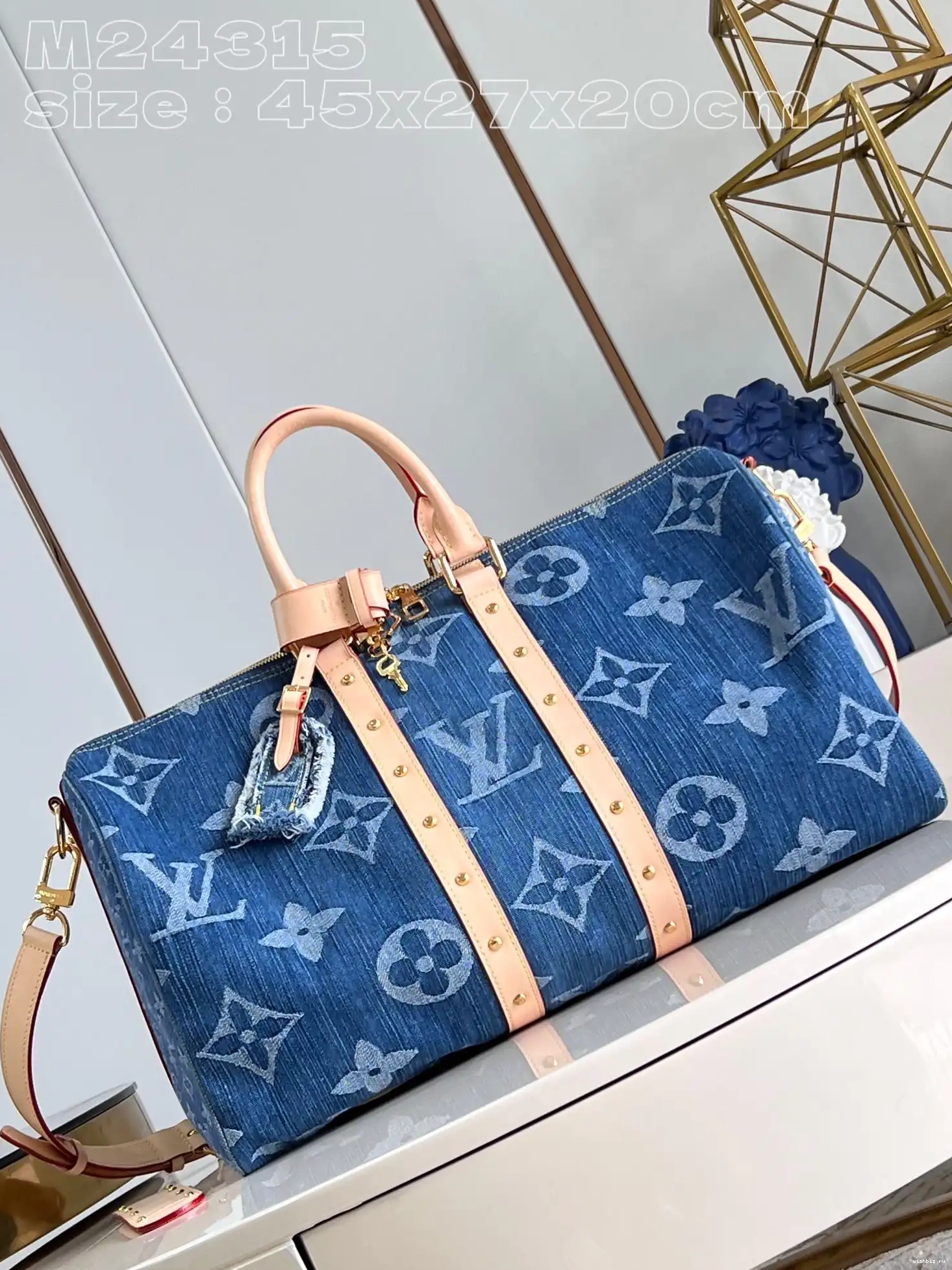 WIS KEEPALL 45 VUITTON BANDOULIÈRE LOUIS 0704